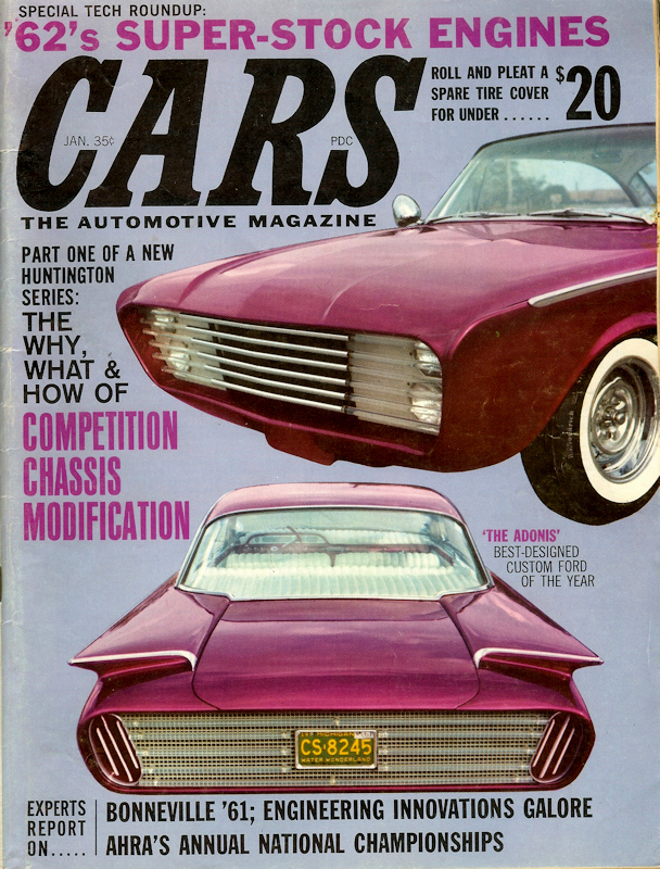 Cars The Automotive Magazine Jan January 1962 
