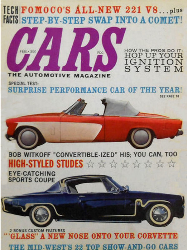 Cars The Automotive Magazine Feb February 1962 