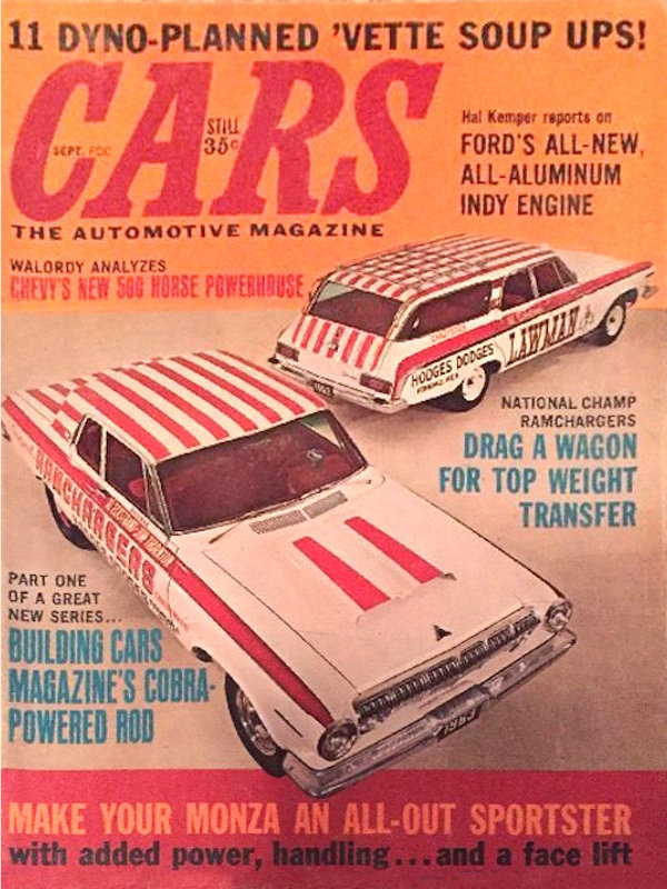 Cars The Automotive Magazine Sept September 1963 