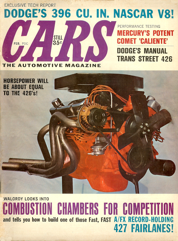 Cars The Automotive Magazine Feb February 1964 