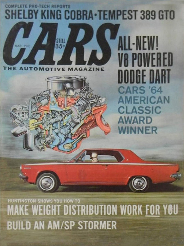Cars The Automotive Magazine Mar March 1964 