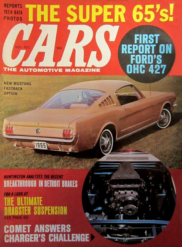 Cars The Automotive Magazine Nov November 1964 