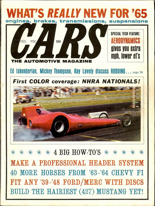 Cars The Automotive Magazine Dec December 1964 