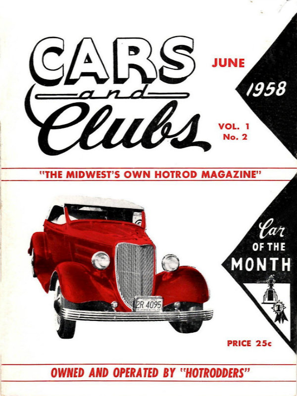 Cars and Clubs June 1958