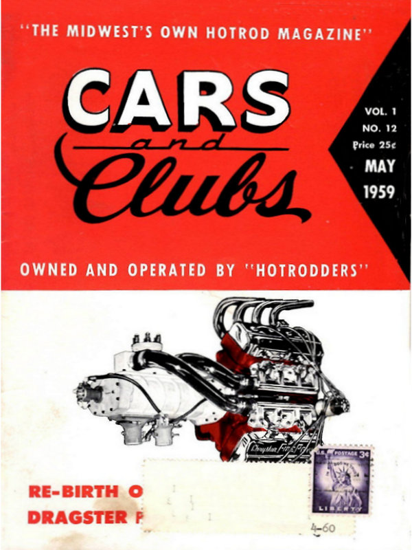 Cars and Clubs May 1959 