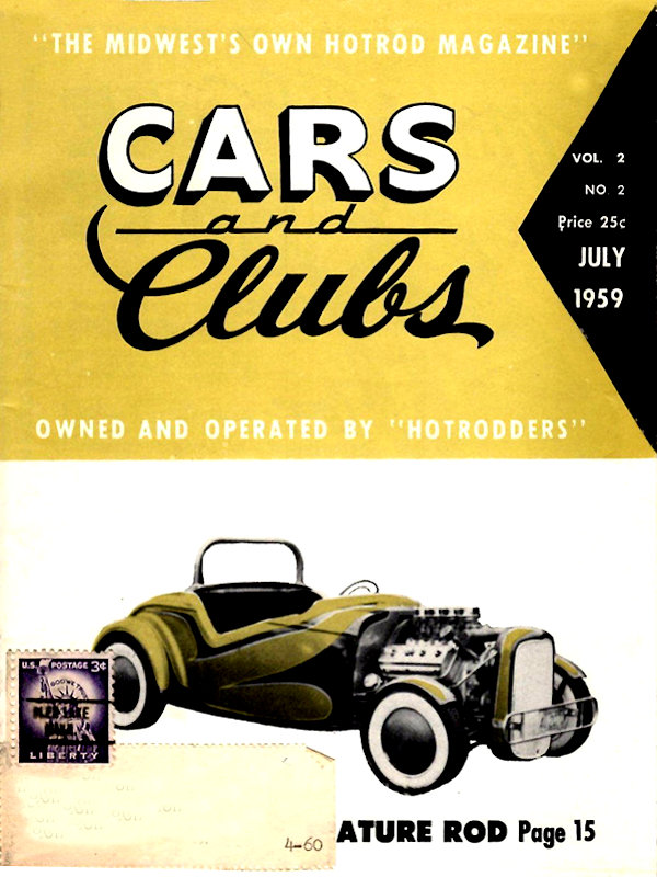 Cars and Clubs July 1959