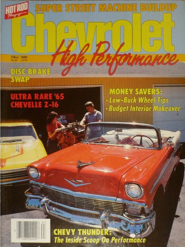 Chevrolet High Performance Fall 1986