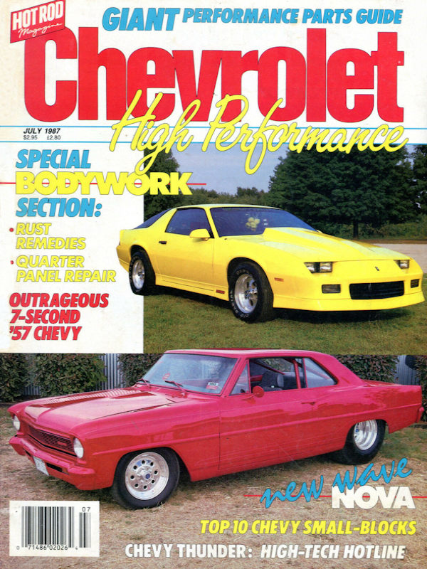 Chevrolet High Performance July 1987