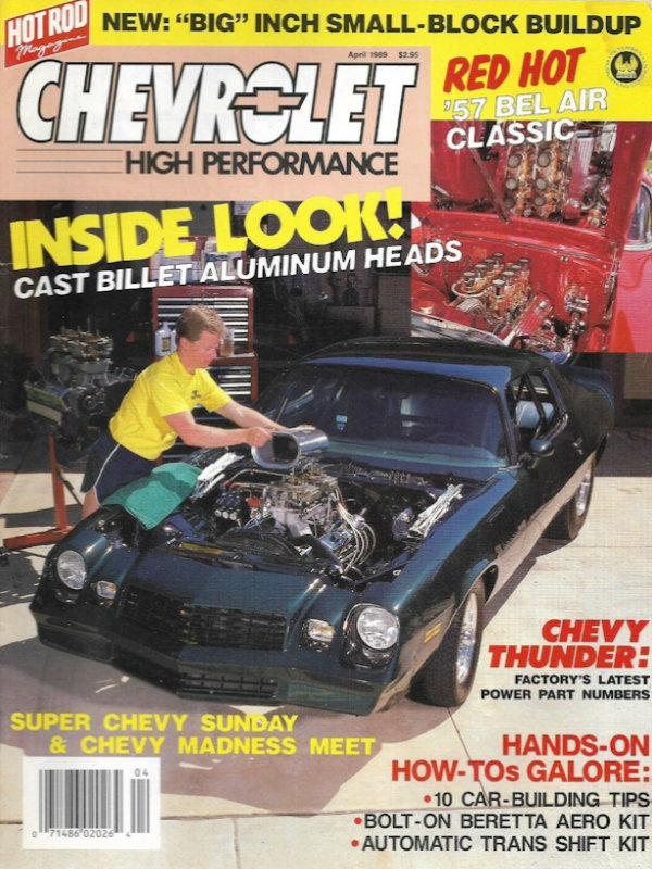 Chevrolet High Performance Apr April 1989