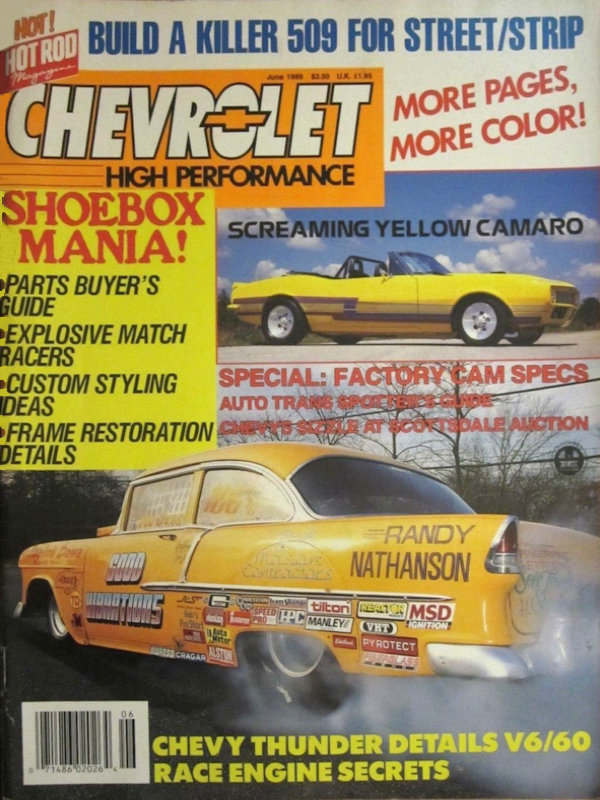 Chevrolet High Performance June 1989