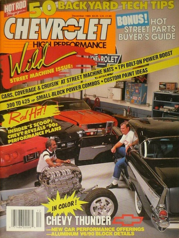 Chevrolet High Performance Dec December 1989