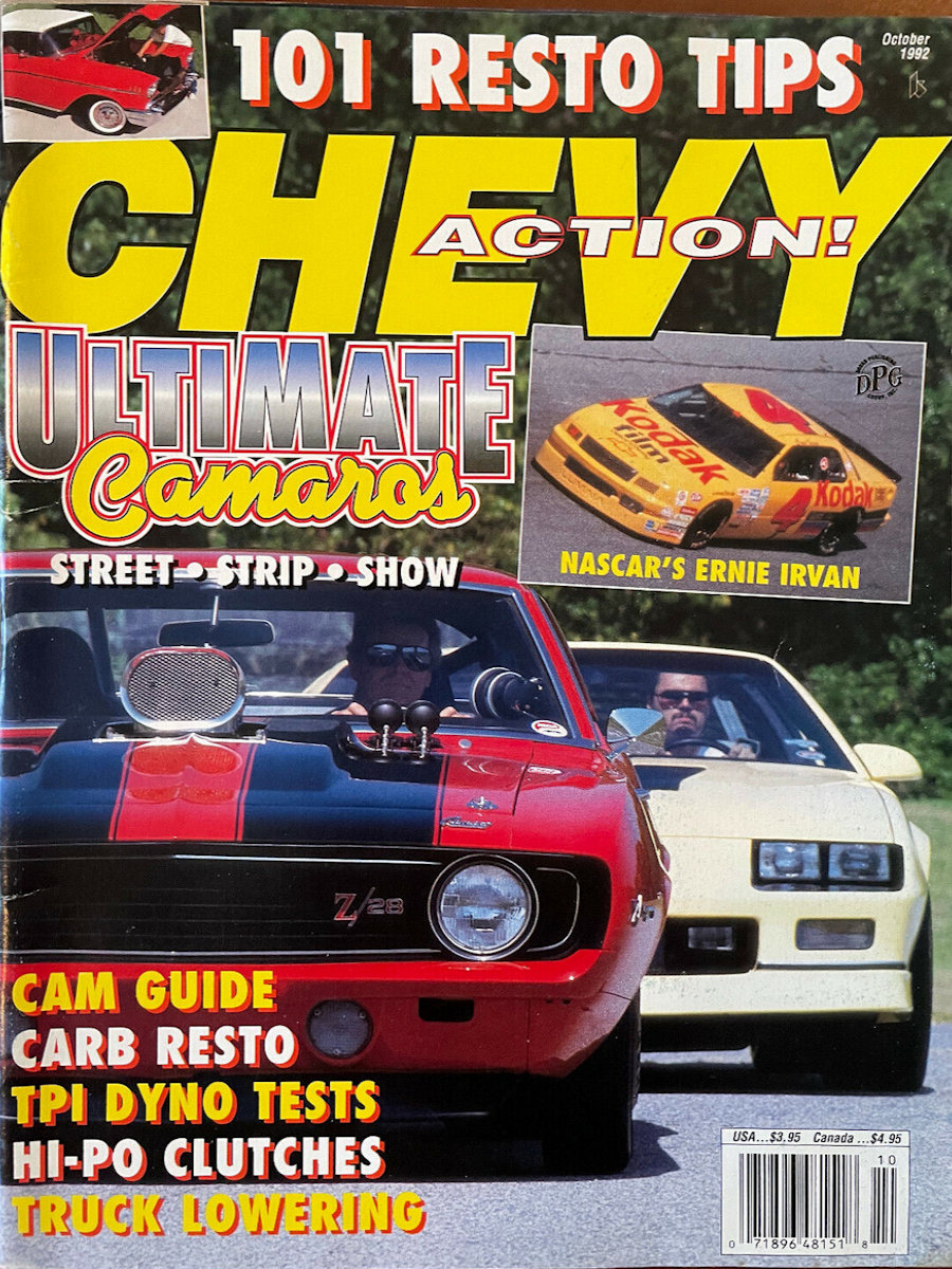 Chevy Action Oct October 1992