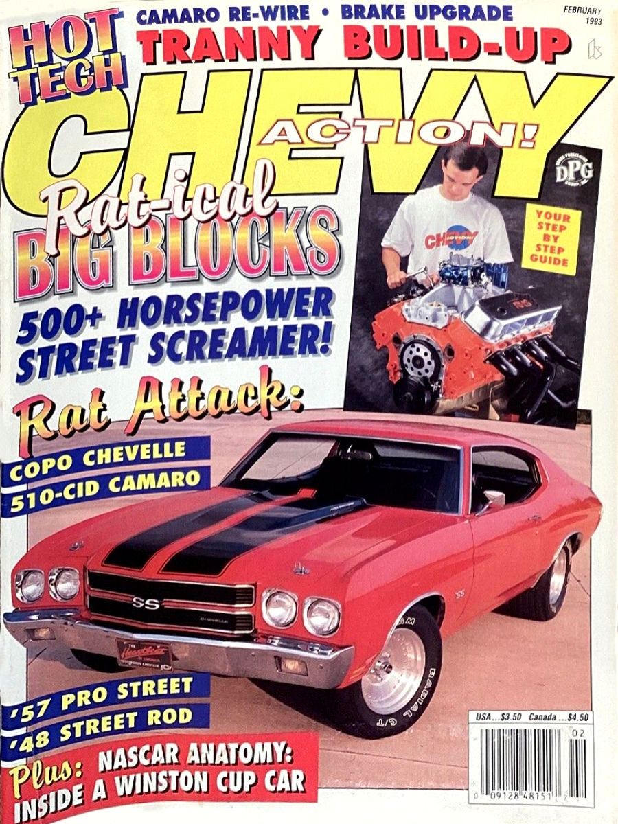 Chevy Action Feb February 1993