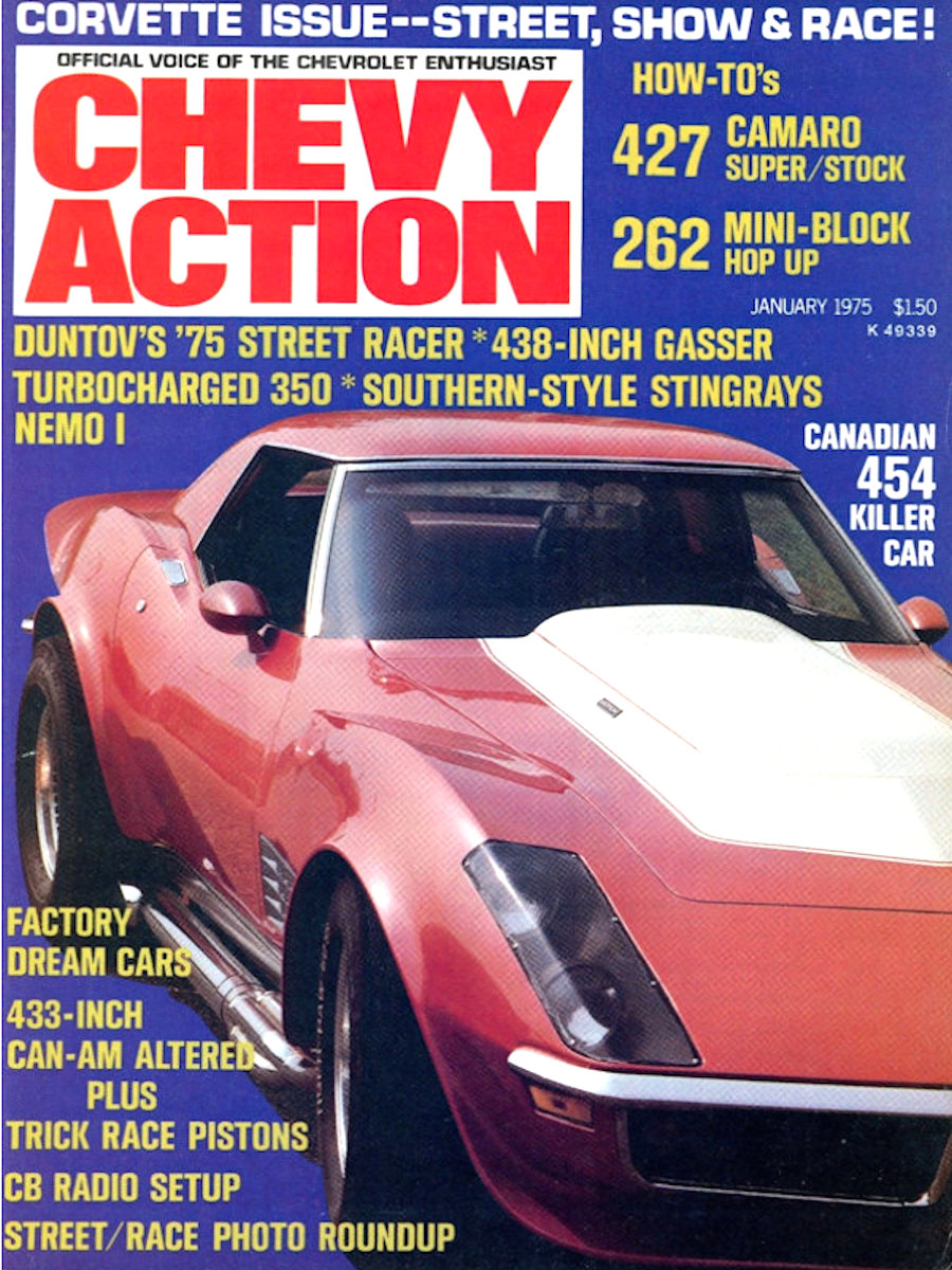 Chevy Action Jan January 1975 