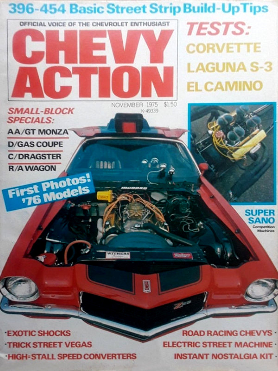 Chevy Action Nov November 1975 
