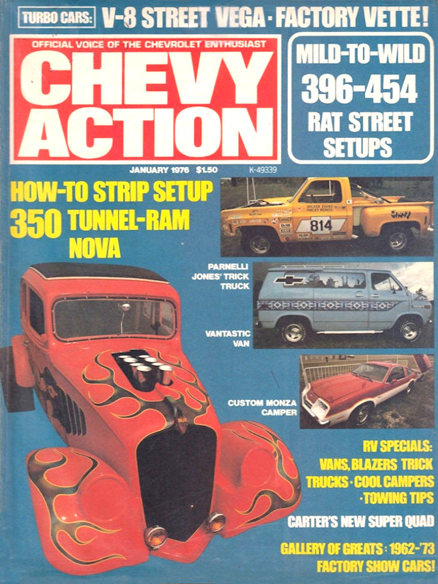 Chevy Action Jan January 1976 