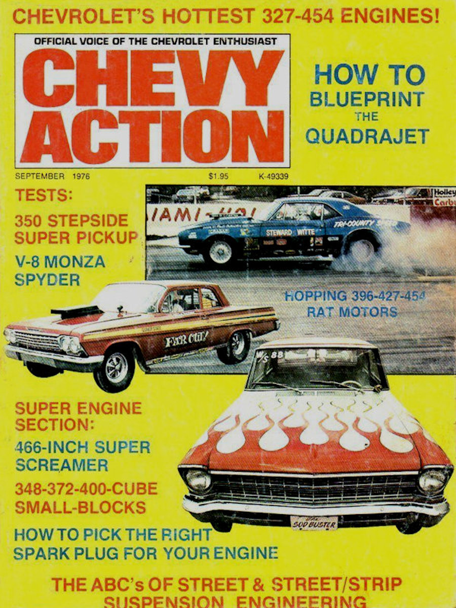 Chevy Action Sept September 1976 
