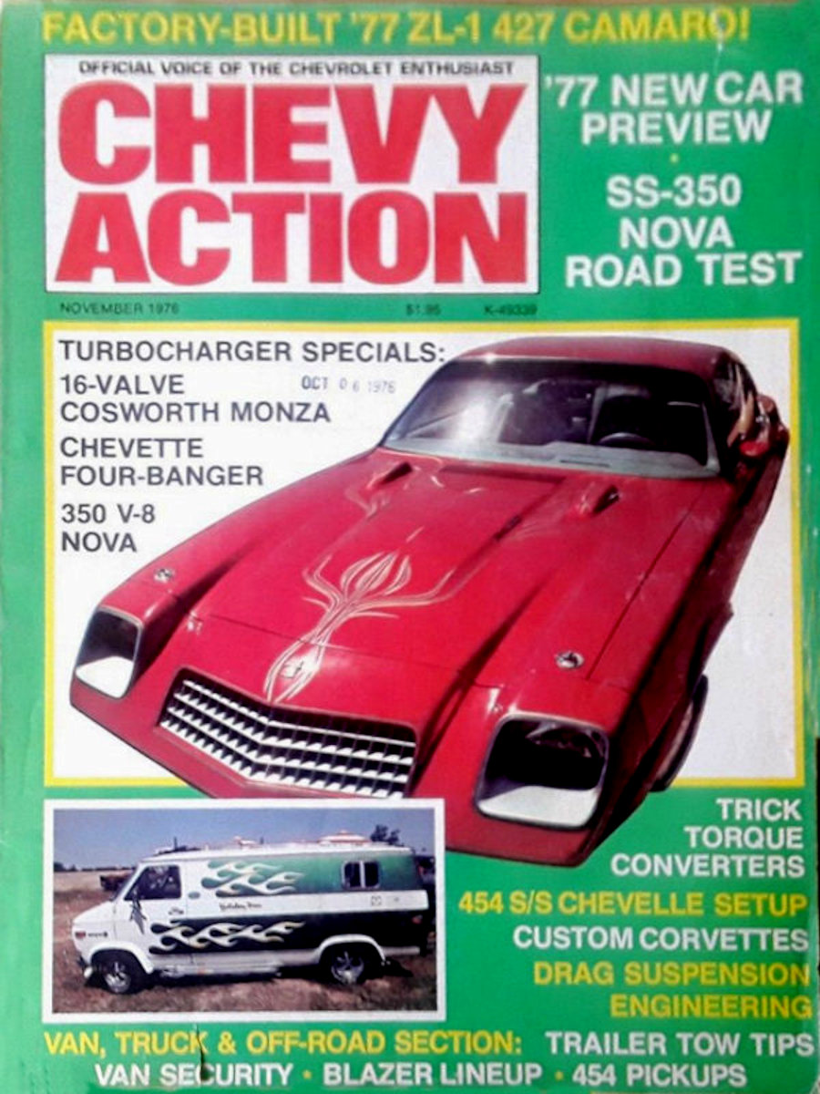 Chevy Action Nov November 1976 