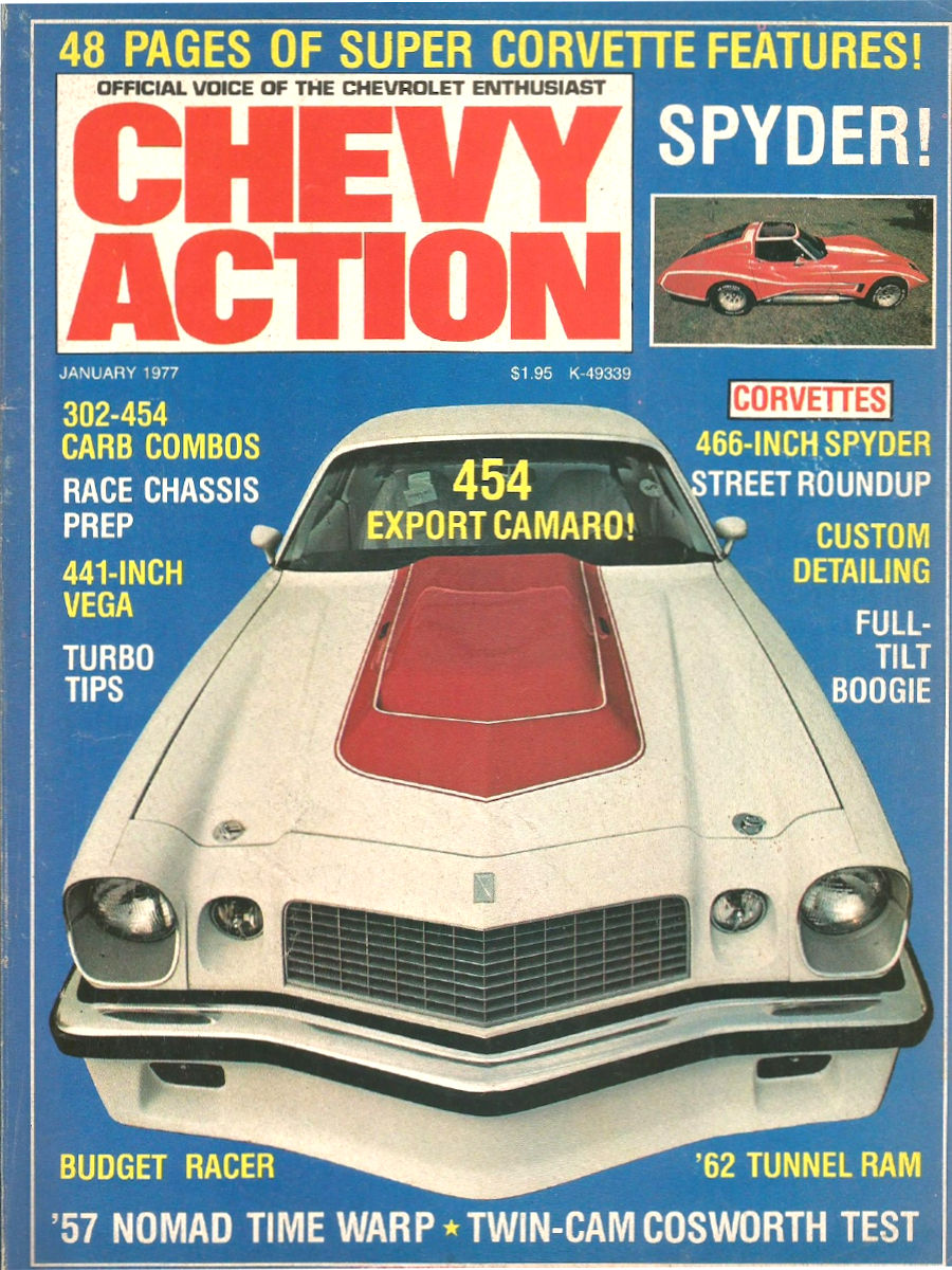 Chevy Action Jan January 1977 