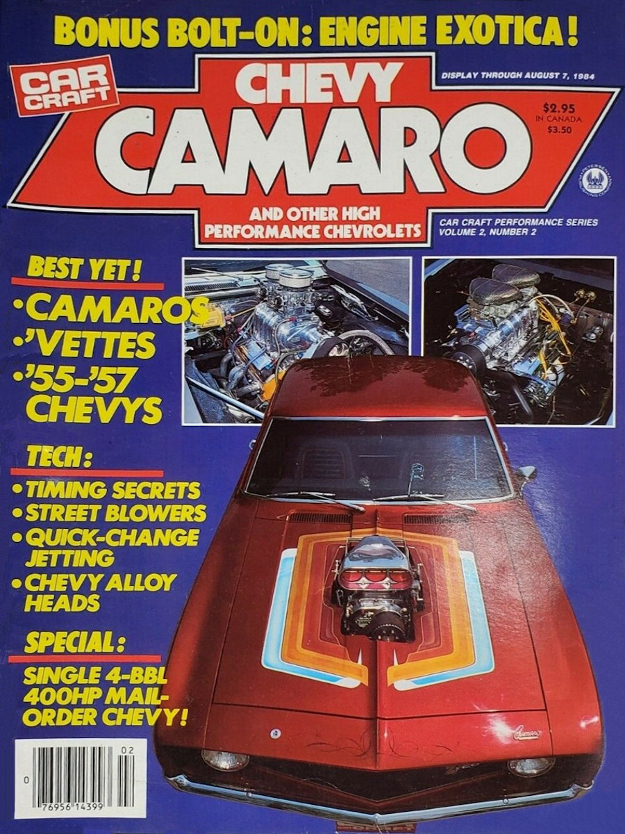 Car Craft 1984 Camaro Vol 2 No 2