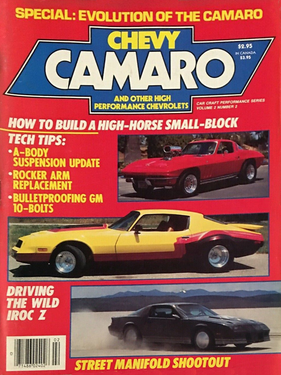 Car Craft 1985 Camaro Vol 3 No 2
