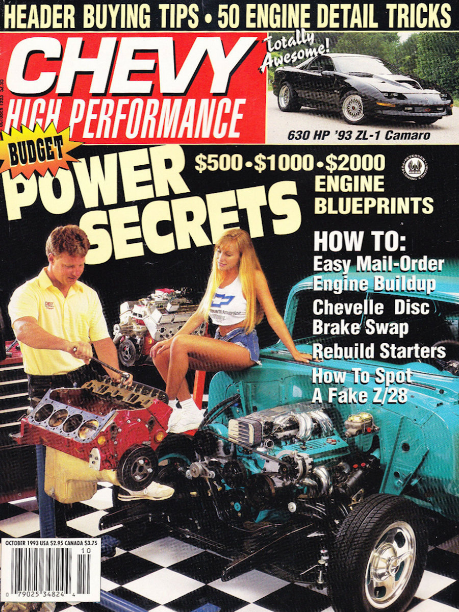 Chevy High Performance Oct October 1993
