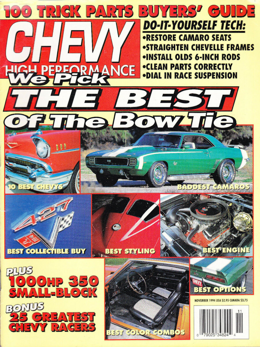 Chevy High Performance Nov November 1994