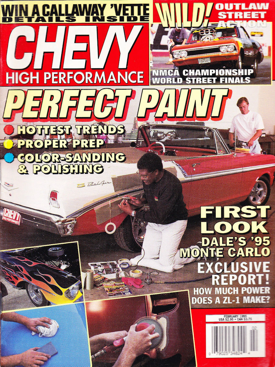 Chevy High Performance Feb February 1995