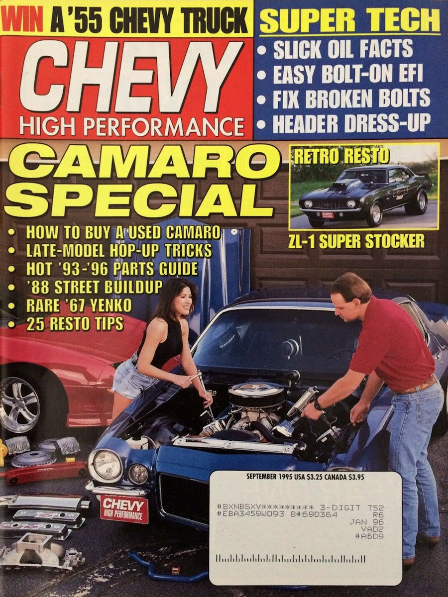 Chevy High Performance Sept September 1995