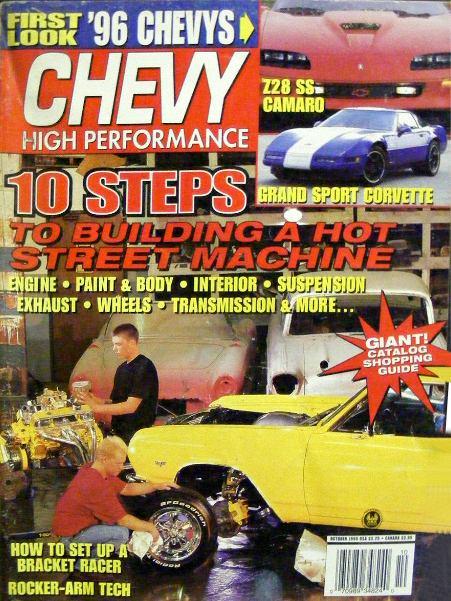 Chevy High Performance Oct October 1995
