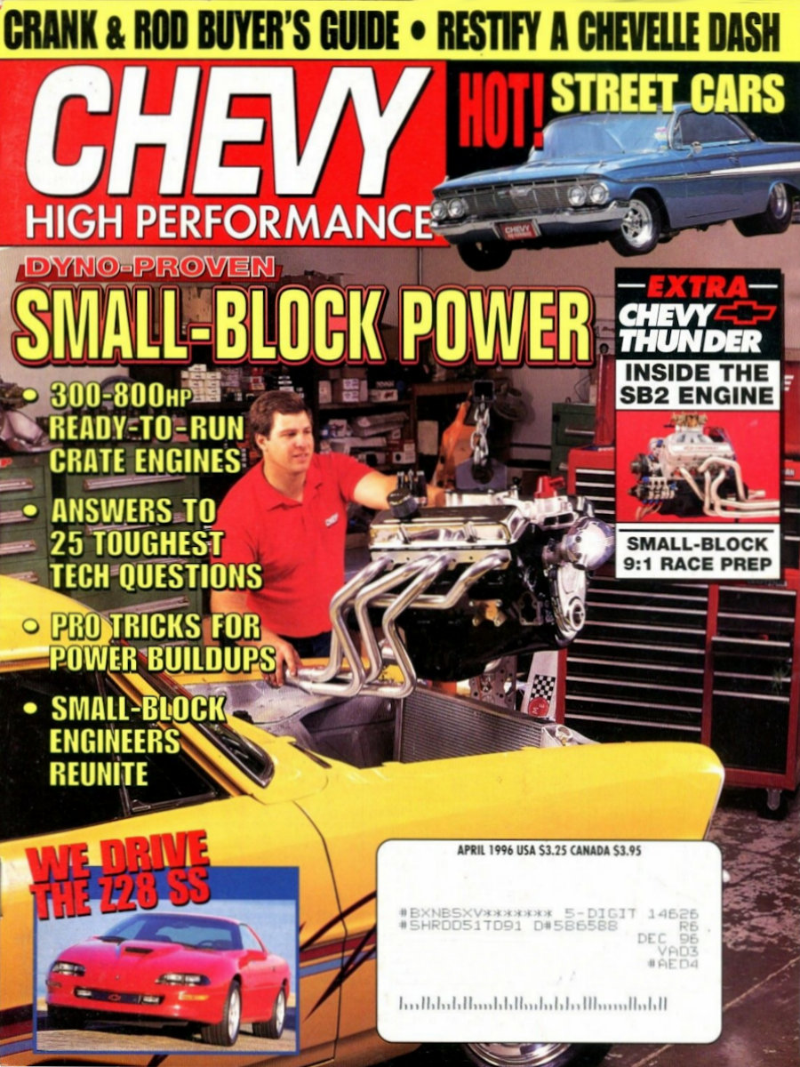 Chevy High Performance Apr April 1996