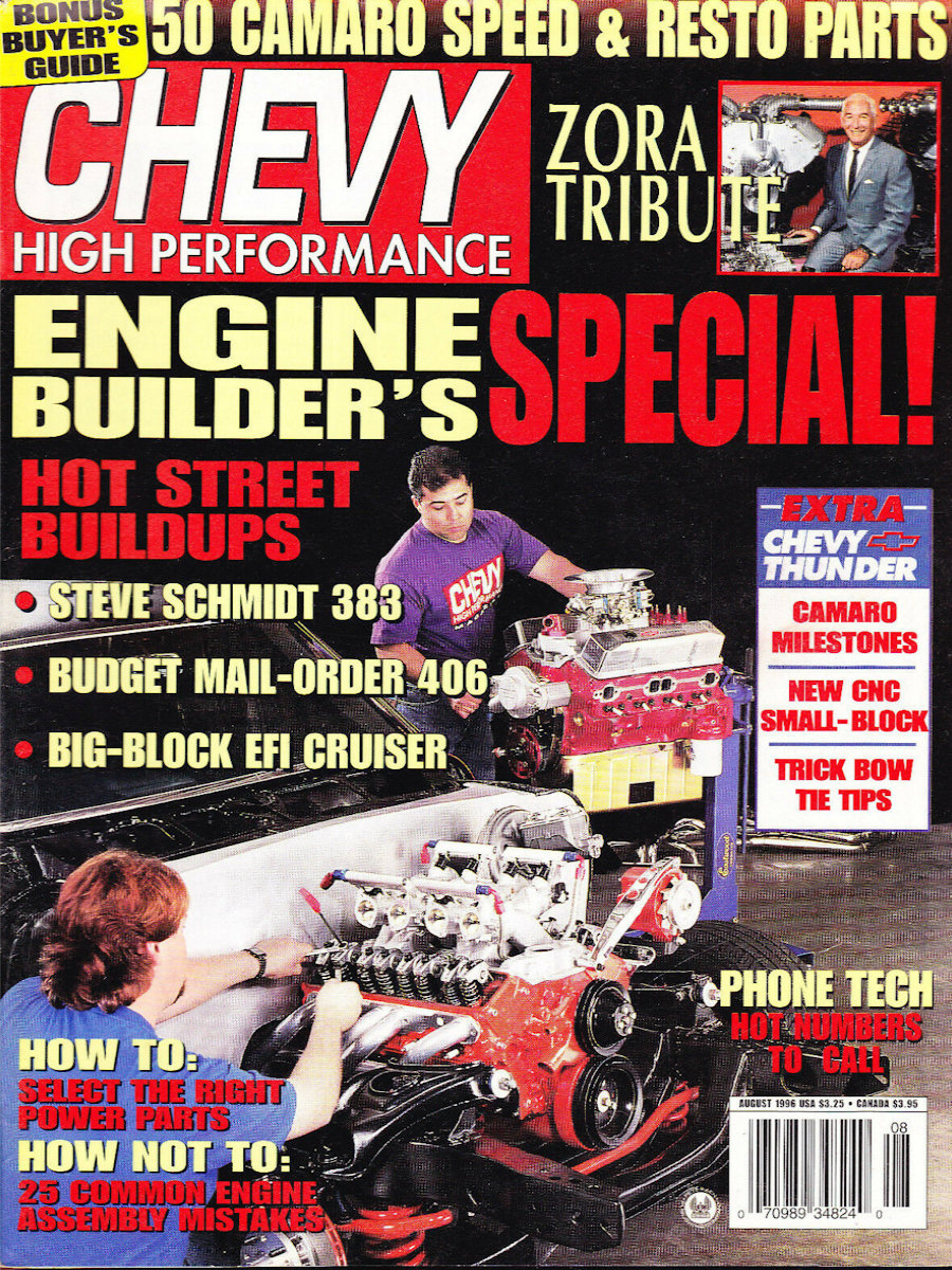 Chevy High Performance Aug August 1996