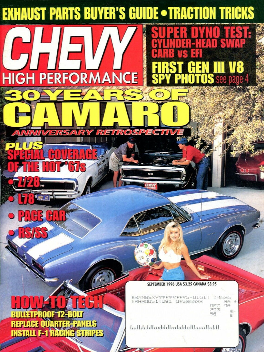 Chevy High Performance Sept September 1996
