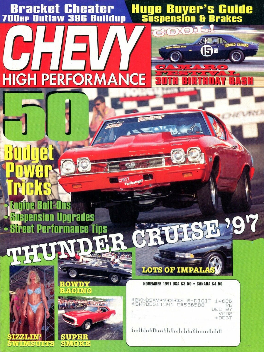 Chevy High Performance Nov November 1997