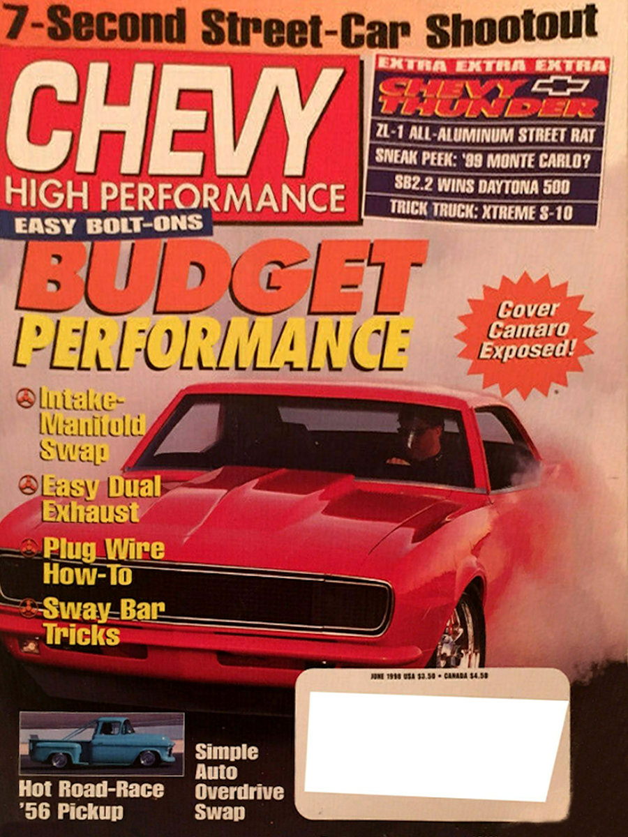 Chevy High Performance June 1998