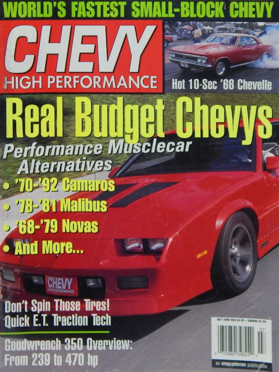 Chevy High Performance July 2000