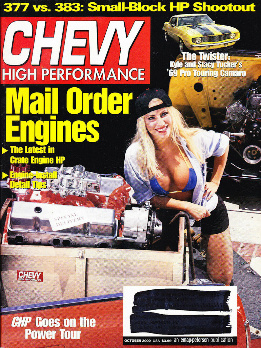 Chevy High Performance Oct October 2000