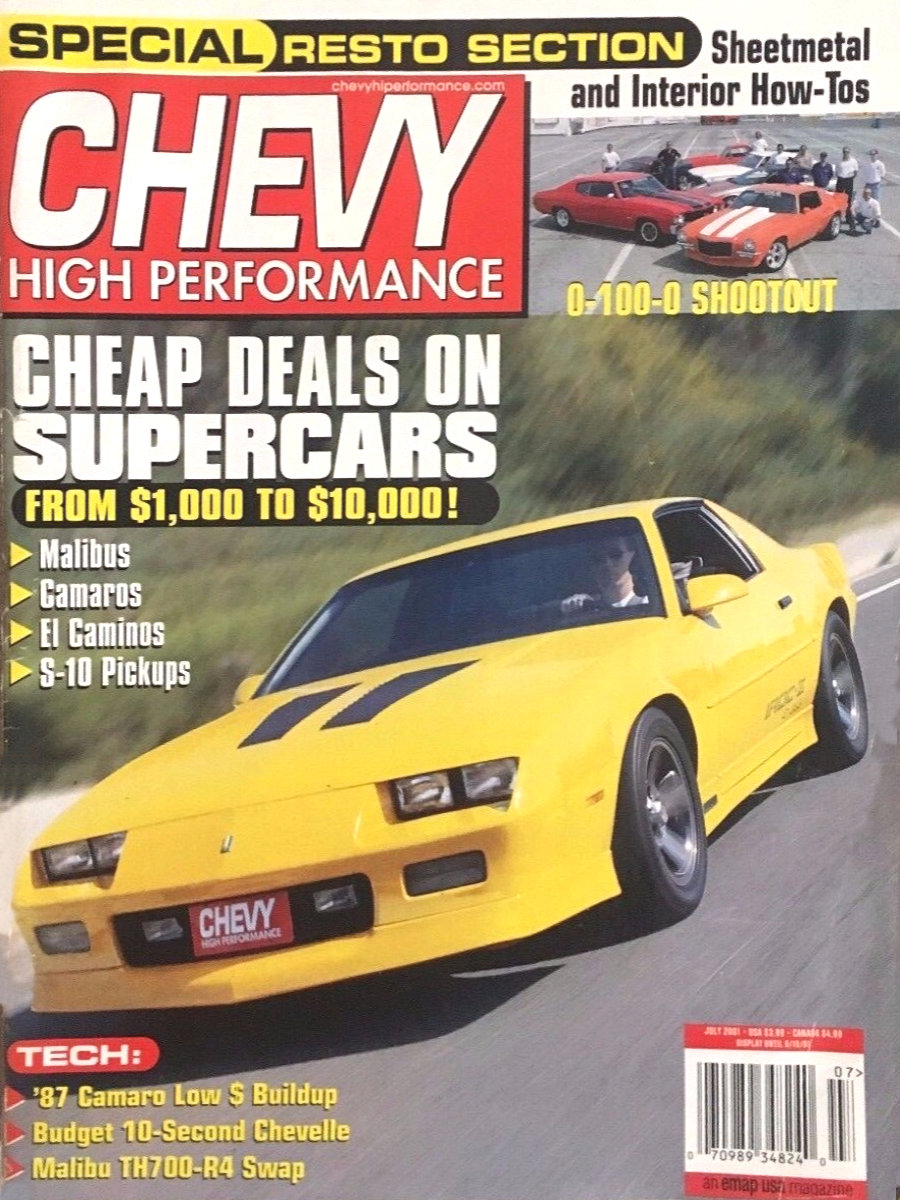 Chevy High Performance July 2001