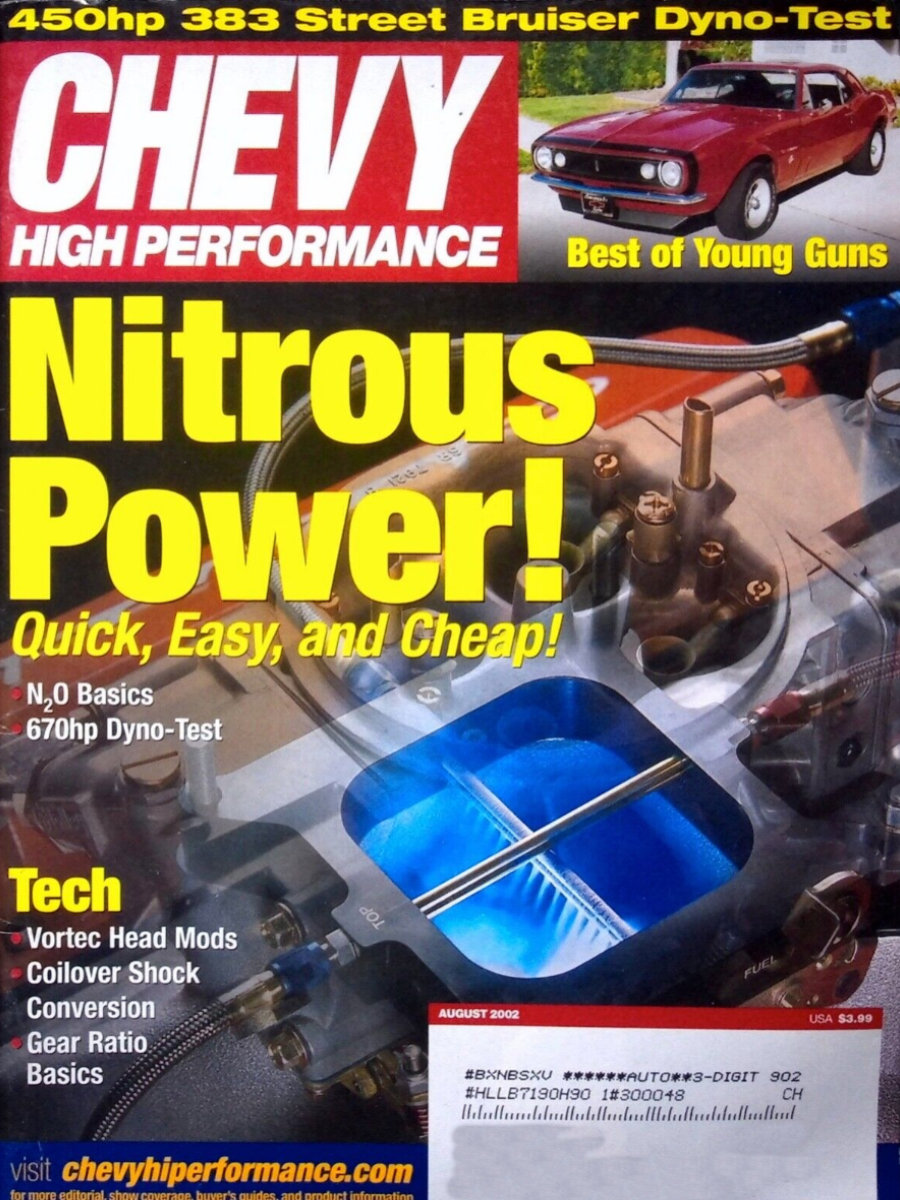 Chevy High Performance Aug August 2002
