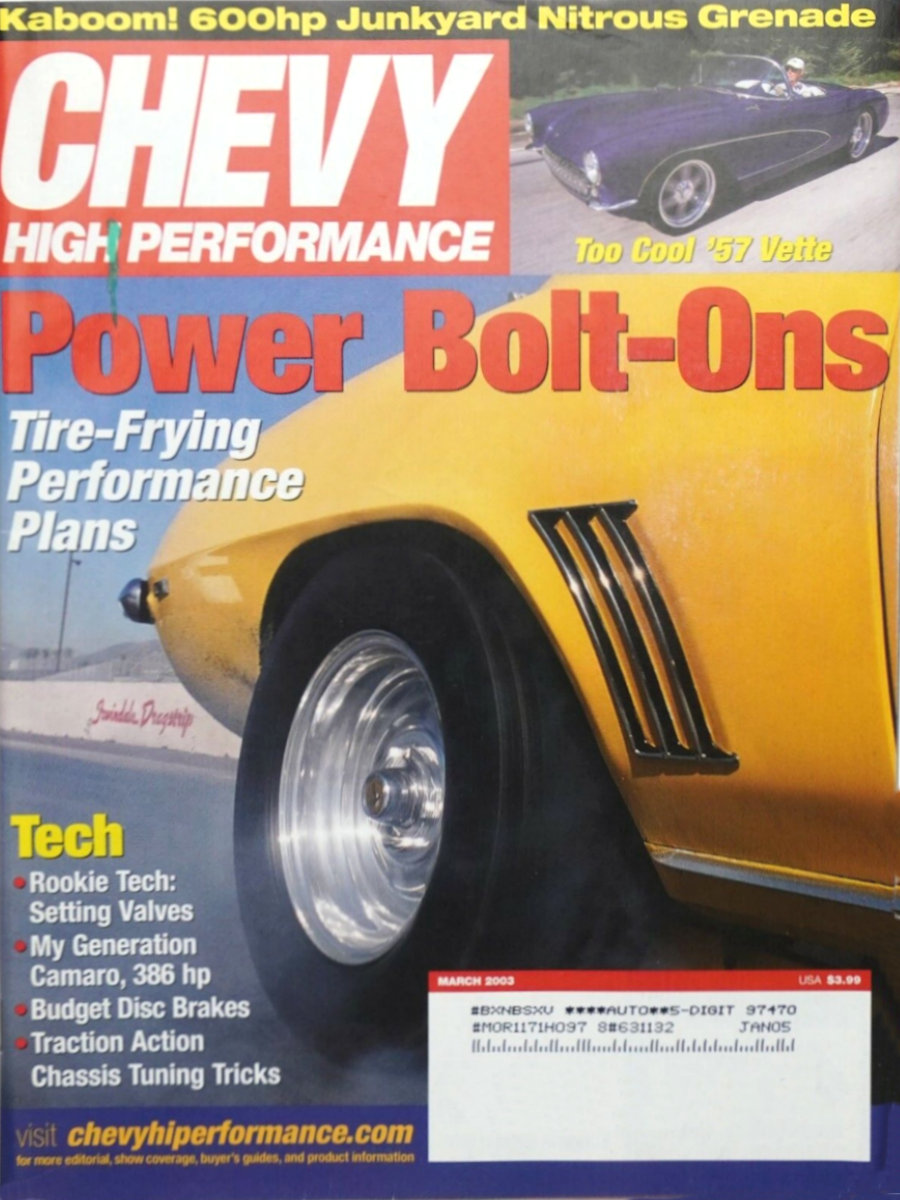 Chevy High Performance Mar March 2003