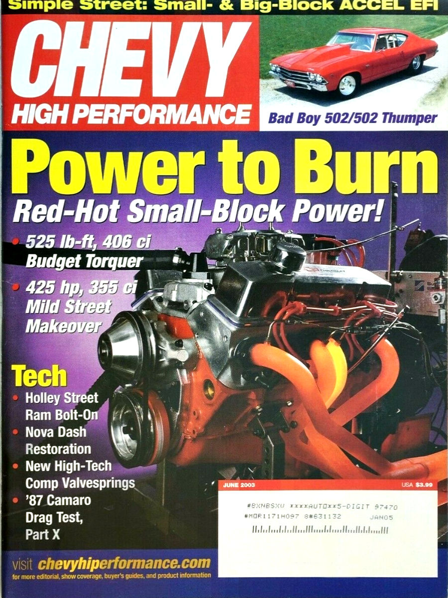 Chevy High Performance June 2003