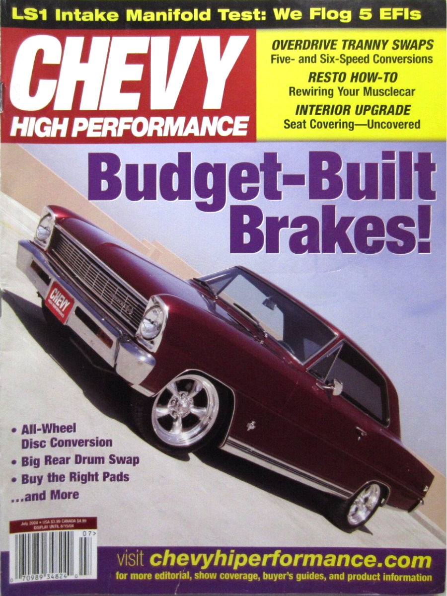 Chevy High Performance July 2004