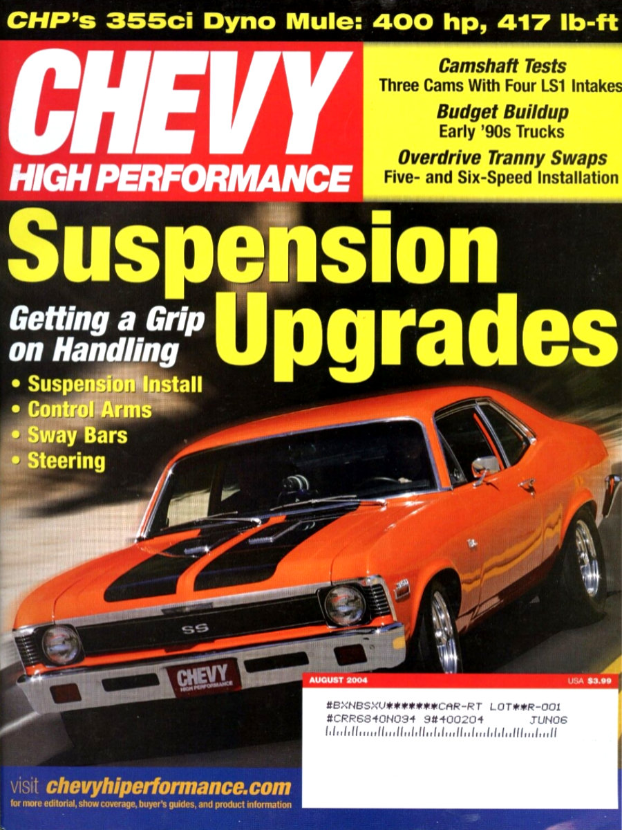 Chevy High Performance Aug August 2004
