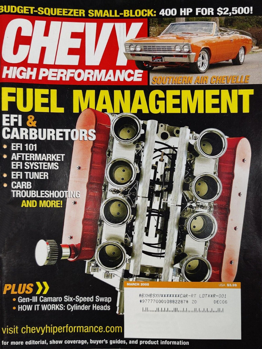 Chevy High Performance Mar March 2005