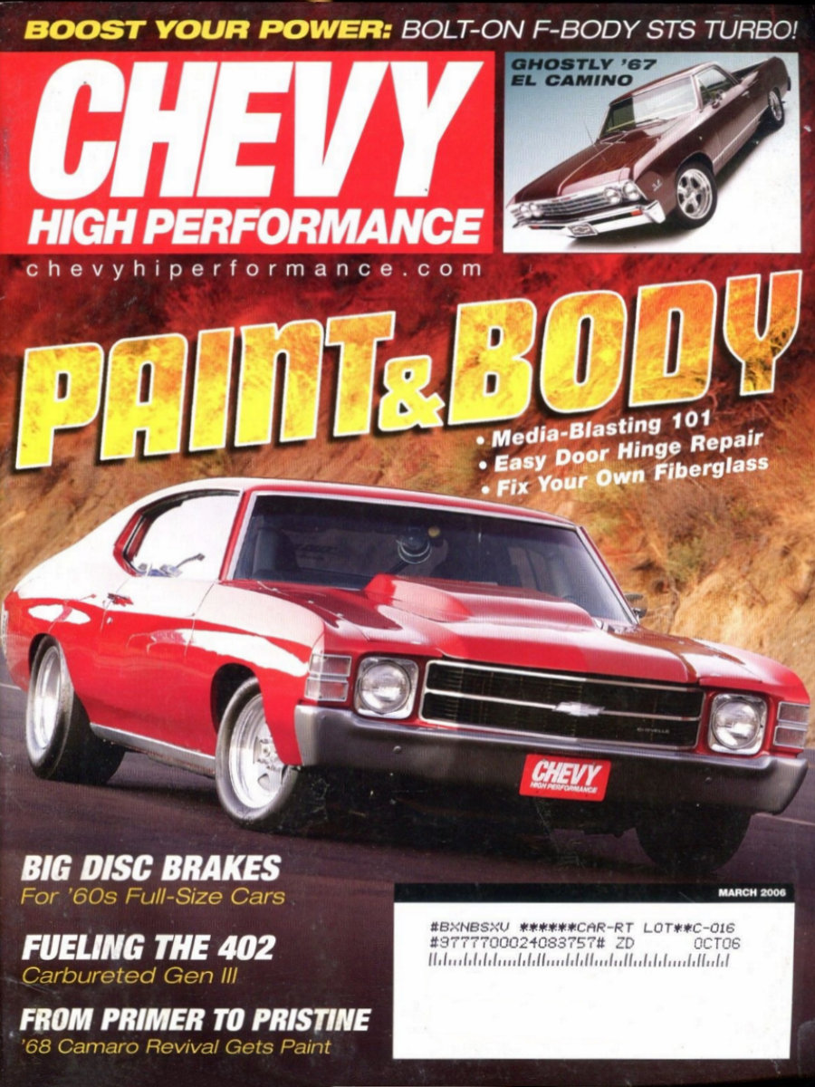 Chevy High Performance Mar March 2006