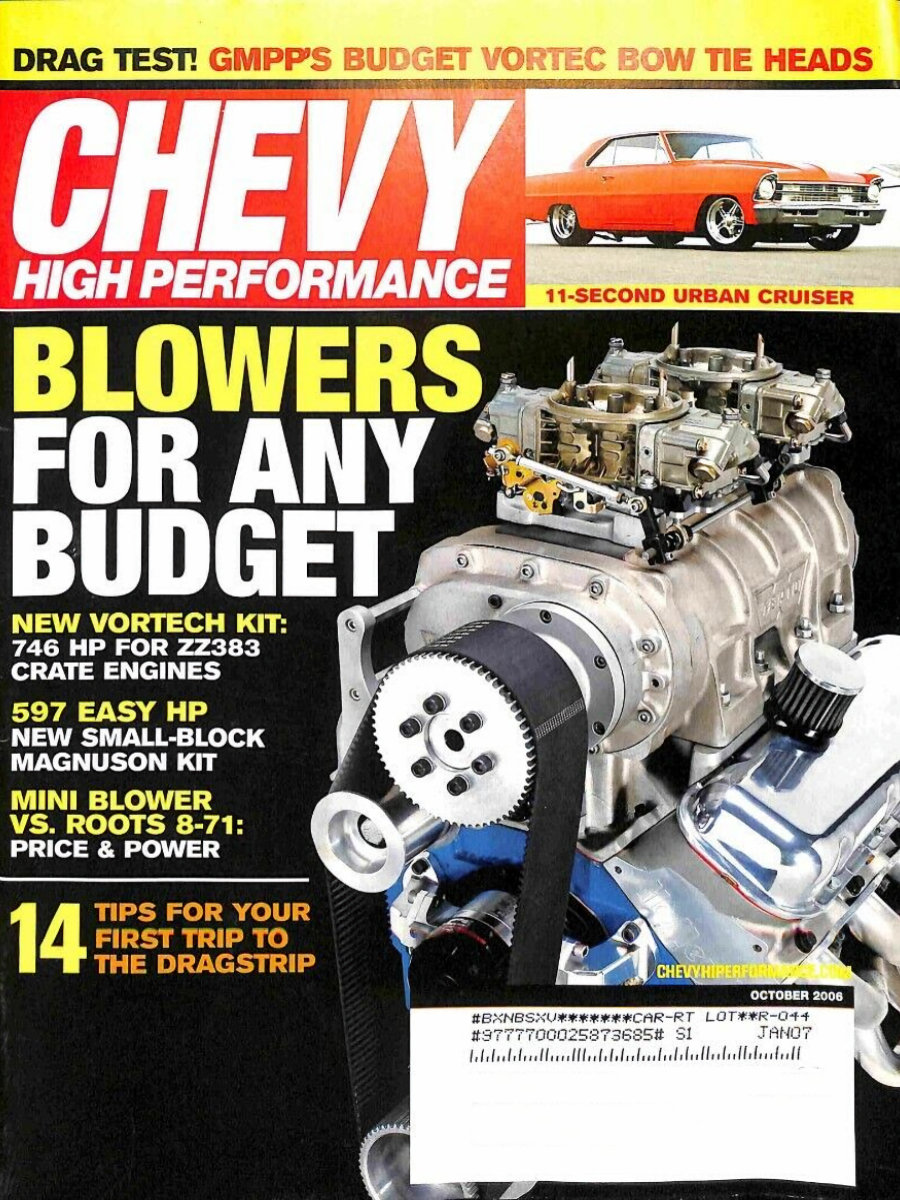 Chevy High Performance Oct October 2006