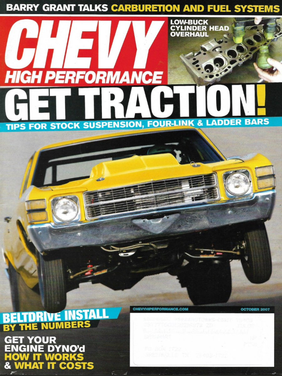 Chevy High Performance Oct October 2007