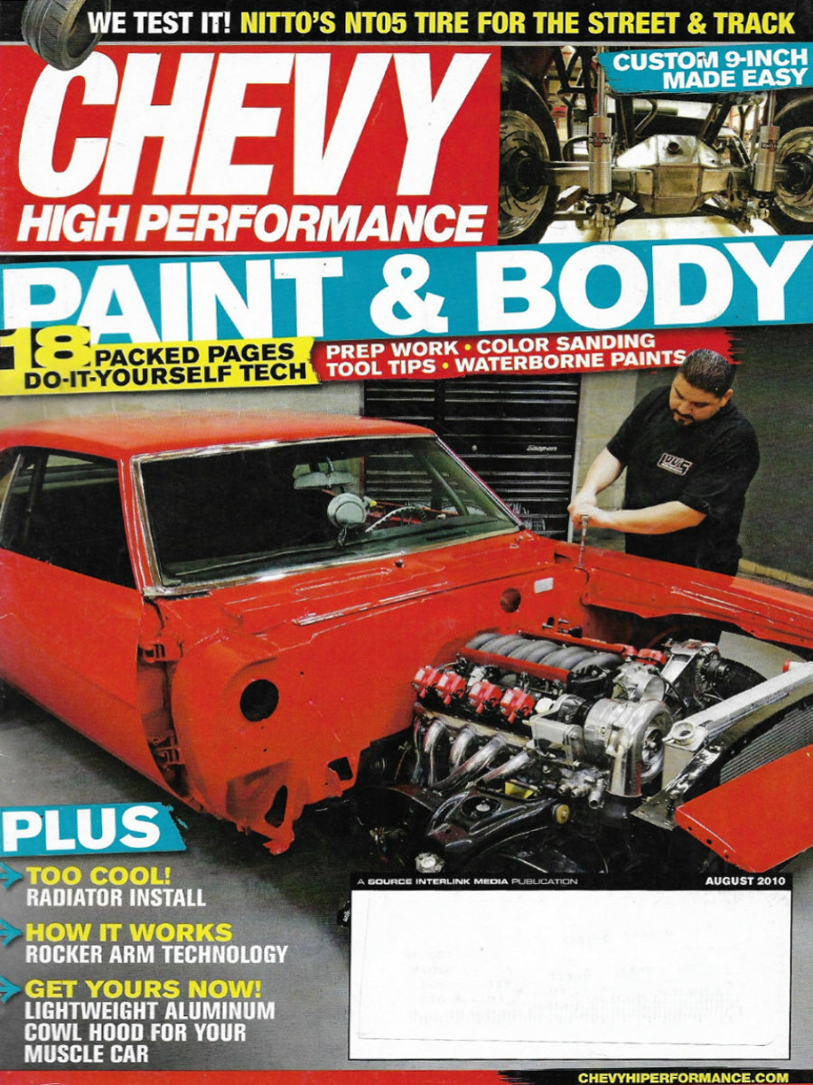 Chevy High Performance Aug August 2010
