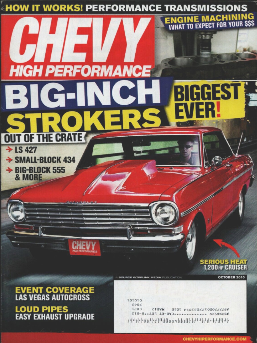 Chevy High Performance Oct October 2010