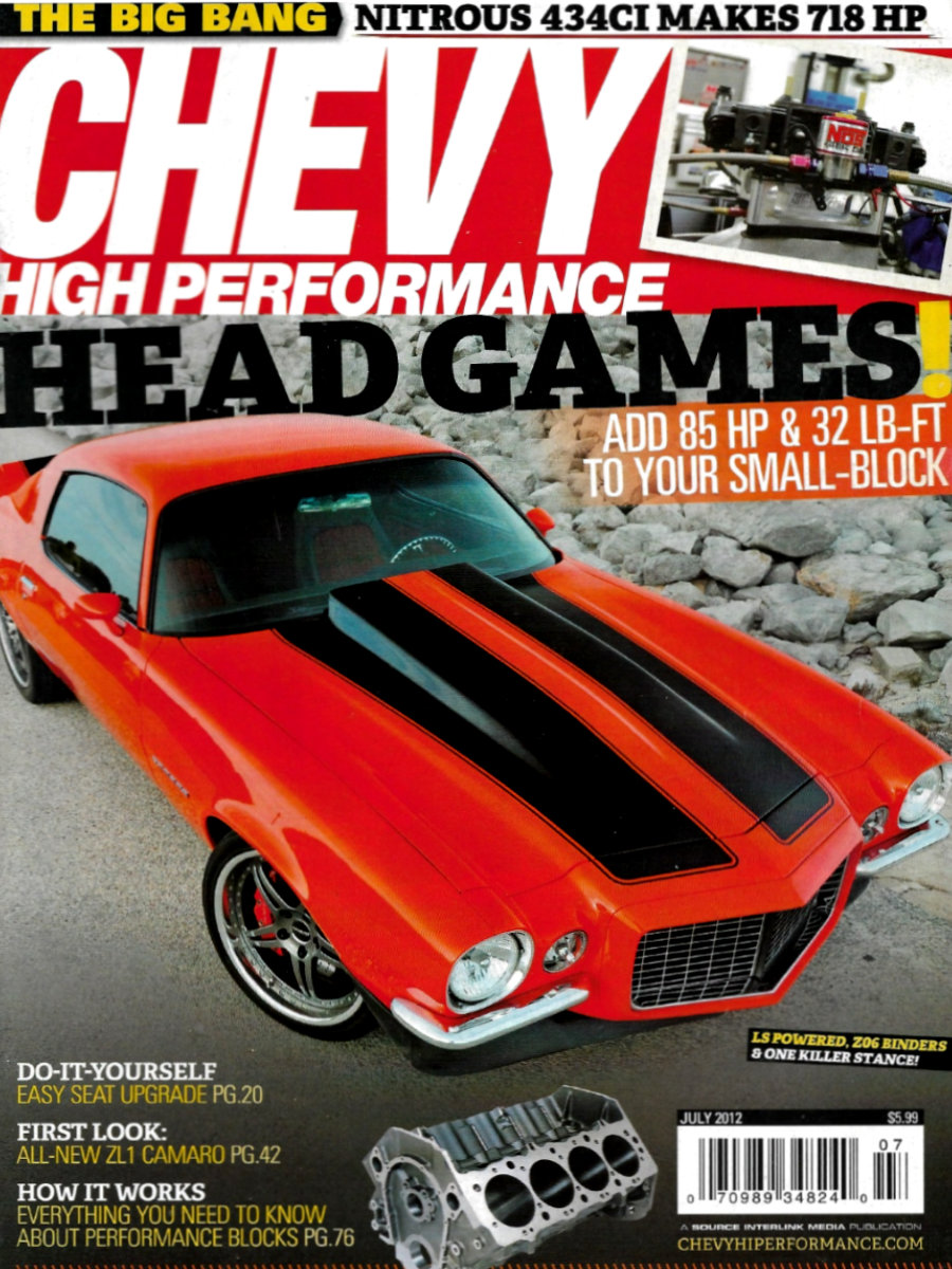 Chevy High Performance July 2012